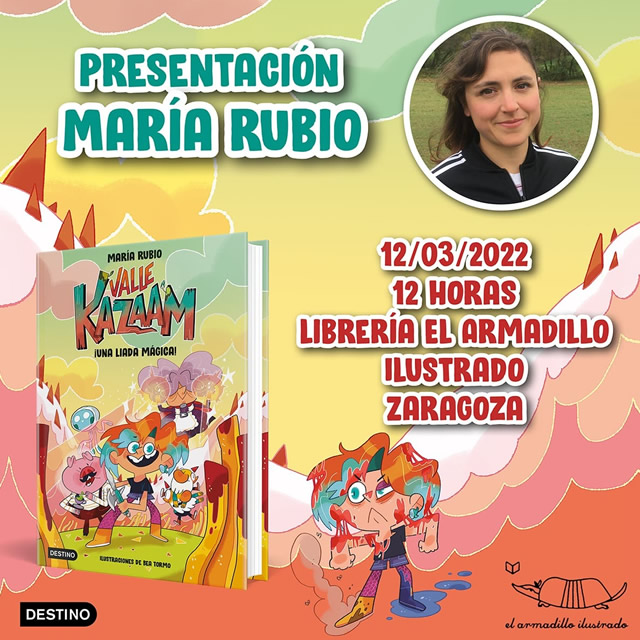 María Rubio presenta Valle Kazaam. ¡Una liada mágica!